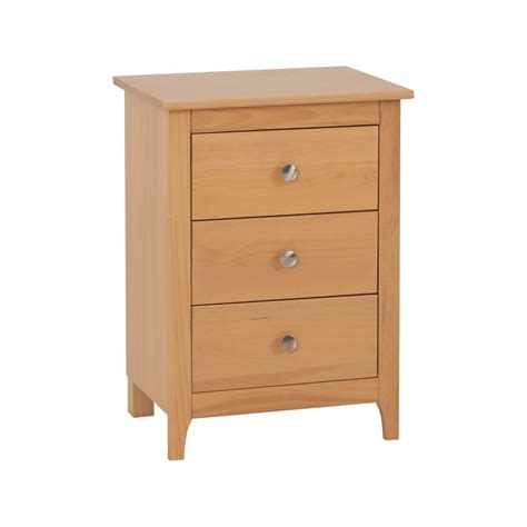 Oslo Drawer Bedside Locker Antique Pine Cash Factory Furniture