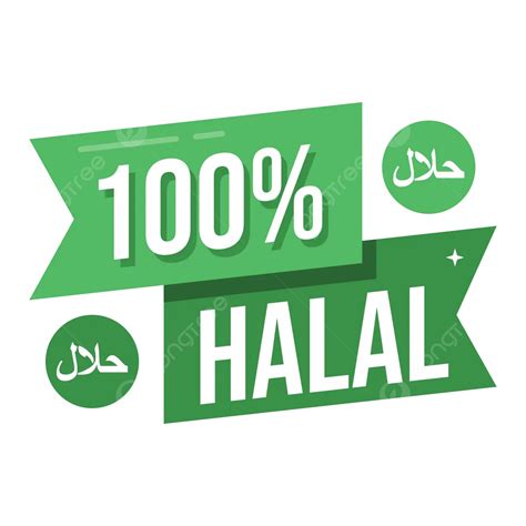 100 Halal Vektor Halal Logo Halal 100 Logo Halal Png Dan Vektor