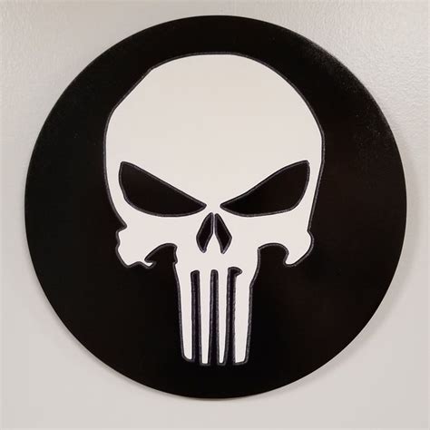 The Punisher, The Punisher Wood Sign, The Punisher Logo, Punisher by ...