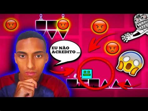 NÃO ACREDITO QUE ESTOU JOGANDO ESSE JOGO GEOMETRY DASH YouTube