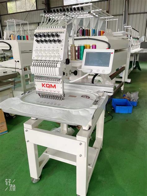 Kqm Head Needles Shirt Garments Flat Embroidery Machine Better