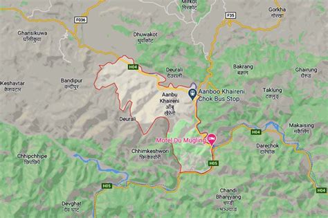 Tanahun District Map