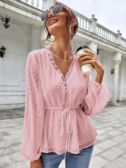 Search Pink Blouse Shein Uk