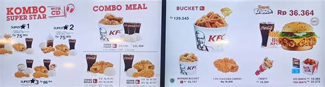 Harga Menu KFC Terbaru 2022 2023 Di Depok Depok