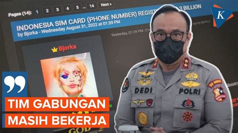 Polri Sebut Tim Siber Bareskrim Masih Bekerja Usut Hacker Bjorka YouTube