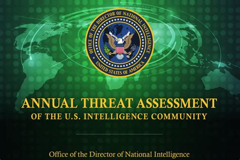 Annual Threat Assessment Of The U S Intelligence Community