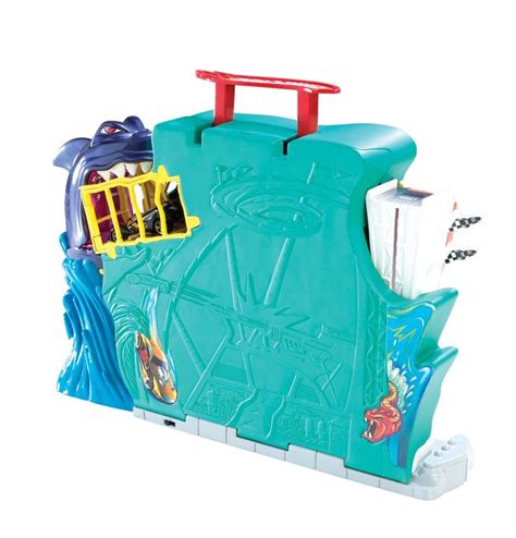 Hot Wheels Sharkbite Bay Play Set Playset Hot Wheels Mini Figures