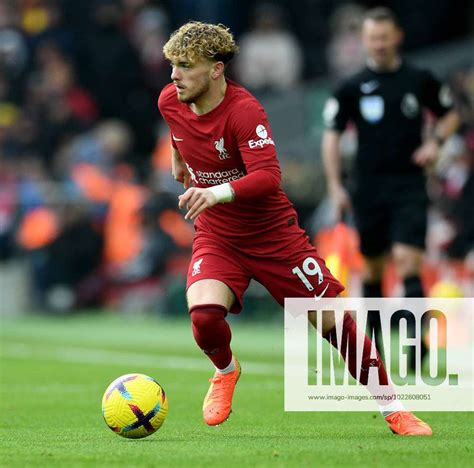 Liverpool FC V Chelsea FC Premier League Harvey Elliott Of Liverpool