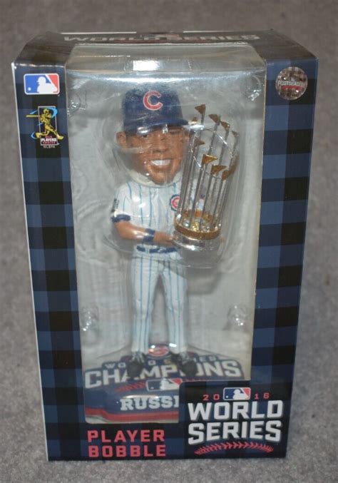 Chicago Cubs Addison Russel Mlb Baseball World Series Champions