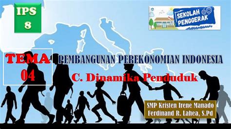 Tema 4 Dinamika Penduduk IPS Kelas 8 Semester Genap Kurikulum Merdeka