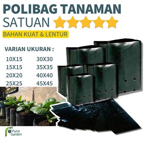 Plastik Polybag Polibag Tanaman Kantong Tanaman Termurah Lazada Indonesia