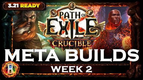 PoE 3 21 CRUCIBLE META BUILDS 2 MOST PLAYED CRUCIBLE LEAGUE POE