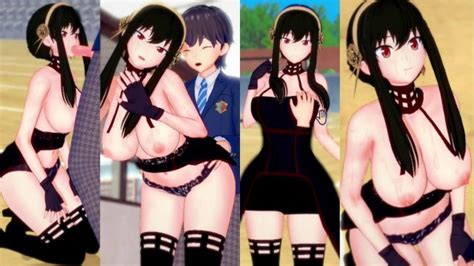 【エロゲーコイカツ！】spyヨル・フォージャー3dcg巨乳アニメ動画 Hentai Game Koikatsu スパイファミリー Yor