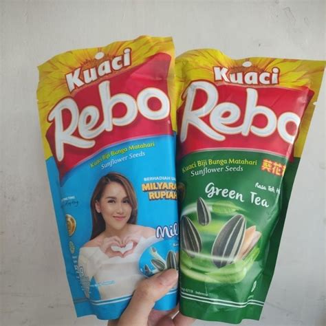 Jual Kuaci Rebo Gram Milk Green Tea Salted Caramel Shopee Indonesia