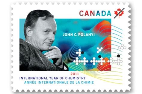 Canada Post unveils stamp of 91吃瓜 chemist John Polanyi 91吃瓜