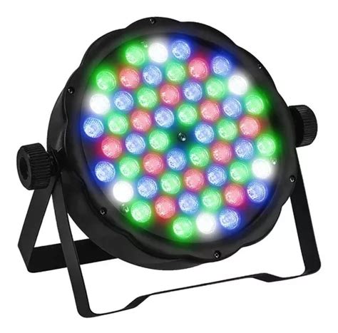 Luz Proton Par Led Alta Luminosidad Rgb Audioritmico Dmx Voltaje