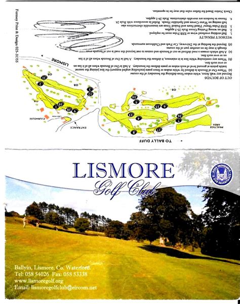 Lismore Golf Club Lismore Co Waterford Ireland Ireland