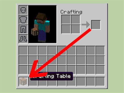 How To Make A Crafting Table In Minecraft Mobile : Crafting table is a ...