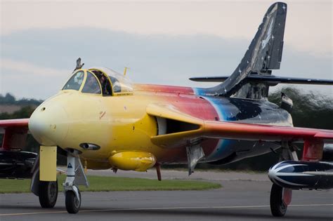 Duxford Airshow Hawker Hunter F A G Psst Cn Flickr