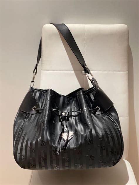 Maison Mollerus Shopper Tasche Mega Sch N Schwarz Silber Kaufen Auf