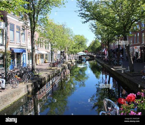 Old Town The Netherlands Canal Water Hi Res Stock Photography And