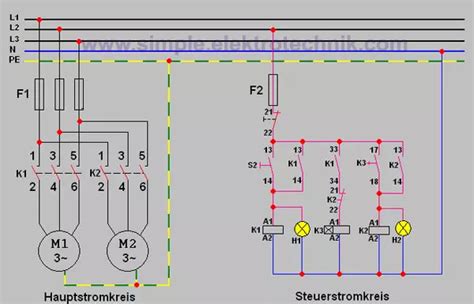 Star Delta Circuit Elektrotechnik Von A Z