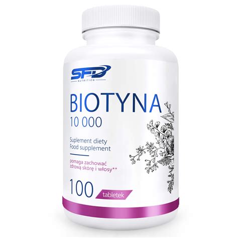 Biotyna Tabletek Sfd Nutrition Z Najtaniej Sklep Sfd