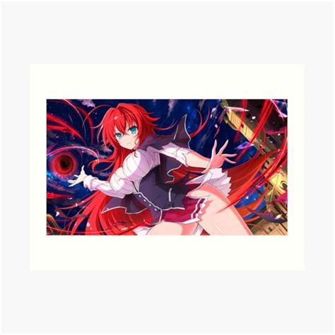 L Mina Art Stica Sexy Rias Gremory Lascivo Pechos Muslos Bragas High School Dxd Hot Ecchi