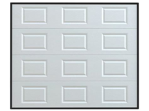 Porte De Garage Sectionnelle Avec Moteur Somfy Cassette Blanc Caopas