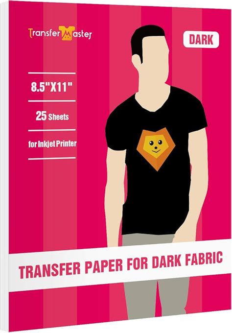 Heat Transfer Paper For Dark Fabric X Inches Printable T Shirt