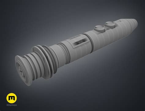 Barriss Offee Lightsaber 3d Model 3d Printable Cgtrader