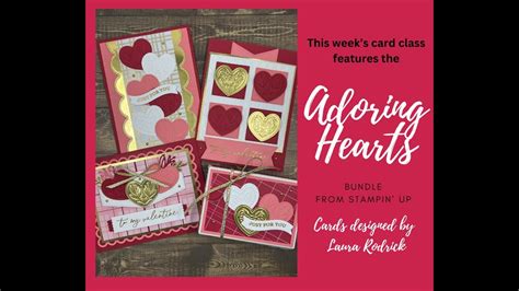 Beautiful Elegant Valentine S Day Cards Featuring The Adoring Hearts