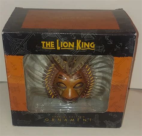 DISNEY S THE LION King Broadway Musical Special Edition Simba Mask