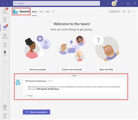 Come Inviare Notifiche A Un Canale Di Microsoft Teams Azure Data