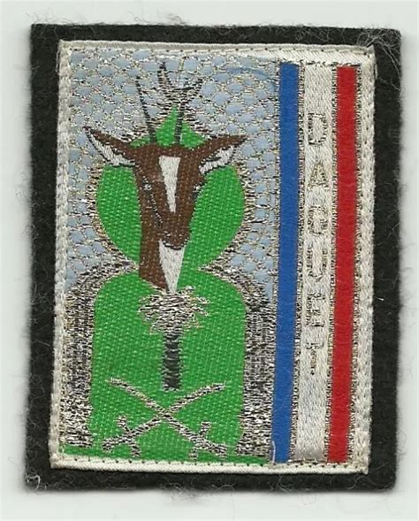 Insigne Tissu Patch Militaire De L Operation Daguet Eur