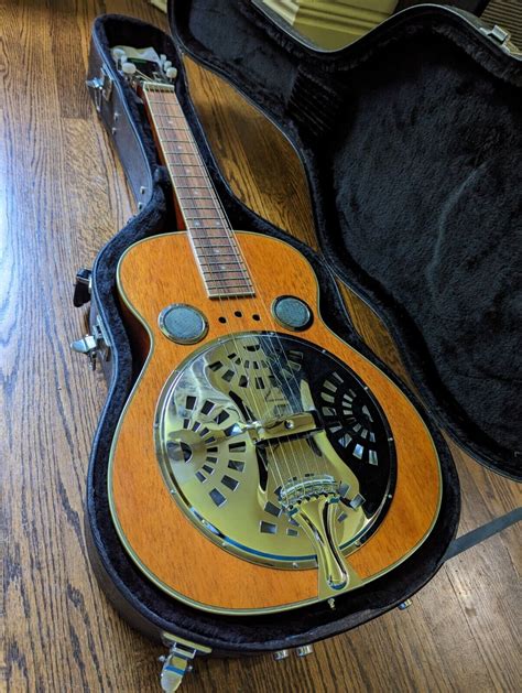 Regal Resonator Guitar With Case Ebay