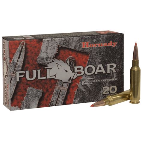 Hornady 6 5 Creedmoor 120 Grain Gmx Full Boar Ammunition 20 Rounds Modern Tactical Riffle