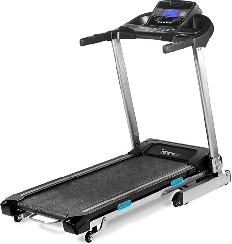 Serenelife Foldable Digital Home Gym Treadmill Smart