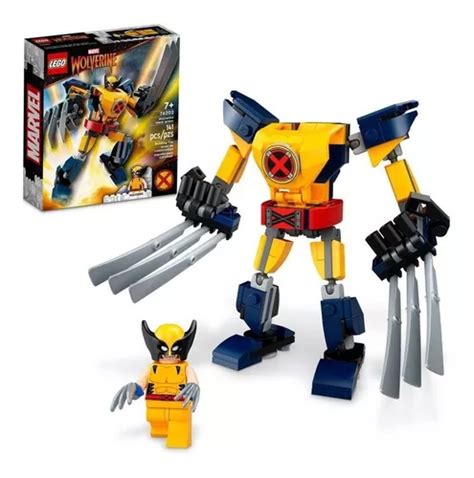 Kit Lego Marvel Armadura Rob Tica De Wolverine Env O Gratis