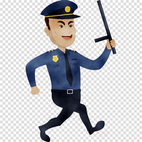 Cartoon Police Illustration Cartoon Cop Transparent Background Png