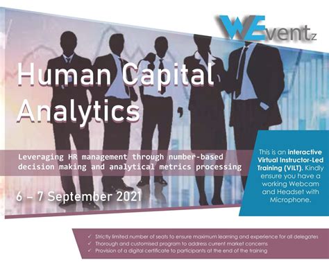 Human Capital Analytics 6 7 Sept 2021 Weventz