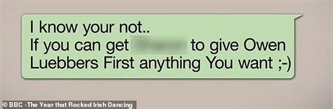 BBC Documentary Lifts Lid On Irish Dancing Cheating And Sex Scandal I Know All News