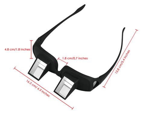 Lazy Reader Glasses Prism Glasses For Reading In Bed Dsstyles