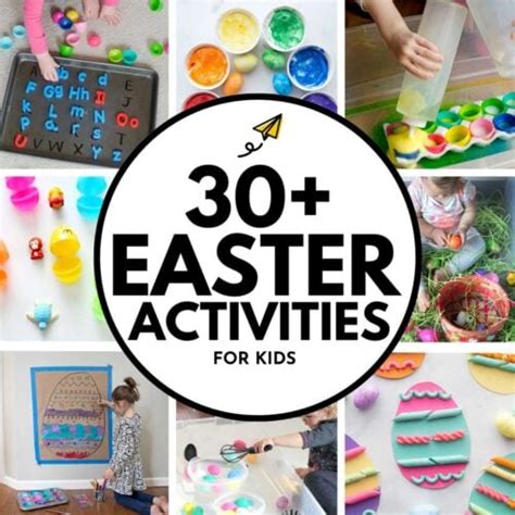 40 Super Fun Easter Activities For Kids Busy Toddler