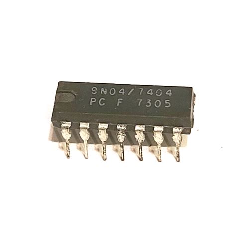 N Inverter Ttl H L Series Integrated Circuit By Signetics