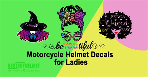 Best 20 Motorcycle Helmet Decals For Ladies