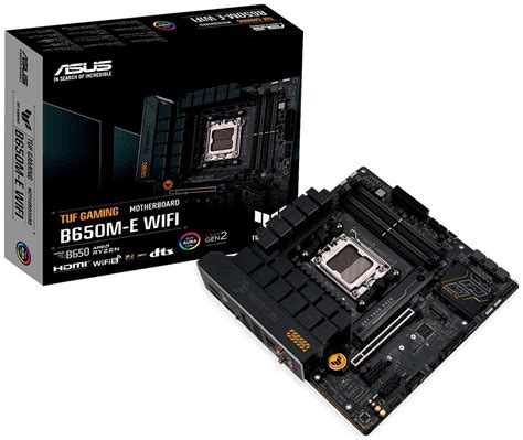 Материнская плата ASUS TUF GAMING B650M-E WIFI (AM5, mATX) купить по ...