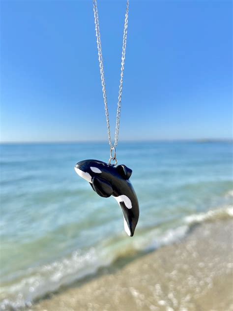 Orca pendant - Keiko - Free Willy orca - Orca Legacy