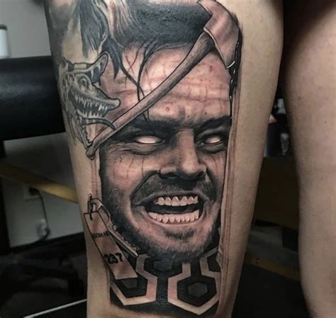 46 Terrifyingly Cool Tattoos Of Horror Icons Tattd Connecting The