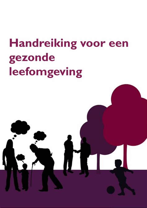 Pdf Handreiking Voor Een Gezonde Leefomgeving Actualiteiten